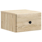 Wall Bracket Murphy Bed Sonoma Oak 34.5 x 33 x 20 cm Engineered Wood