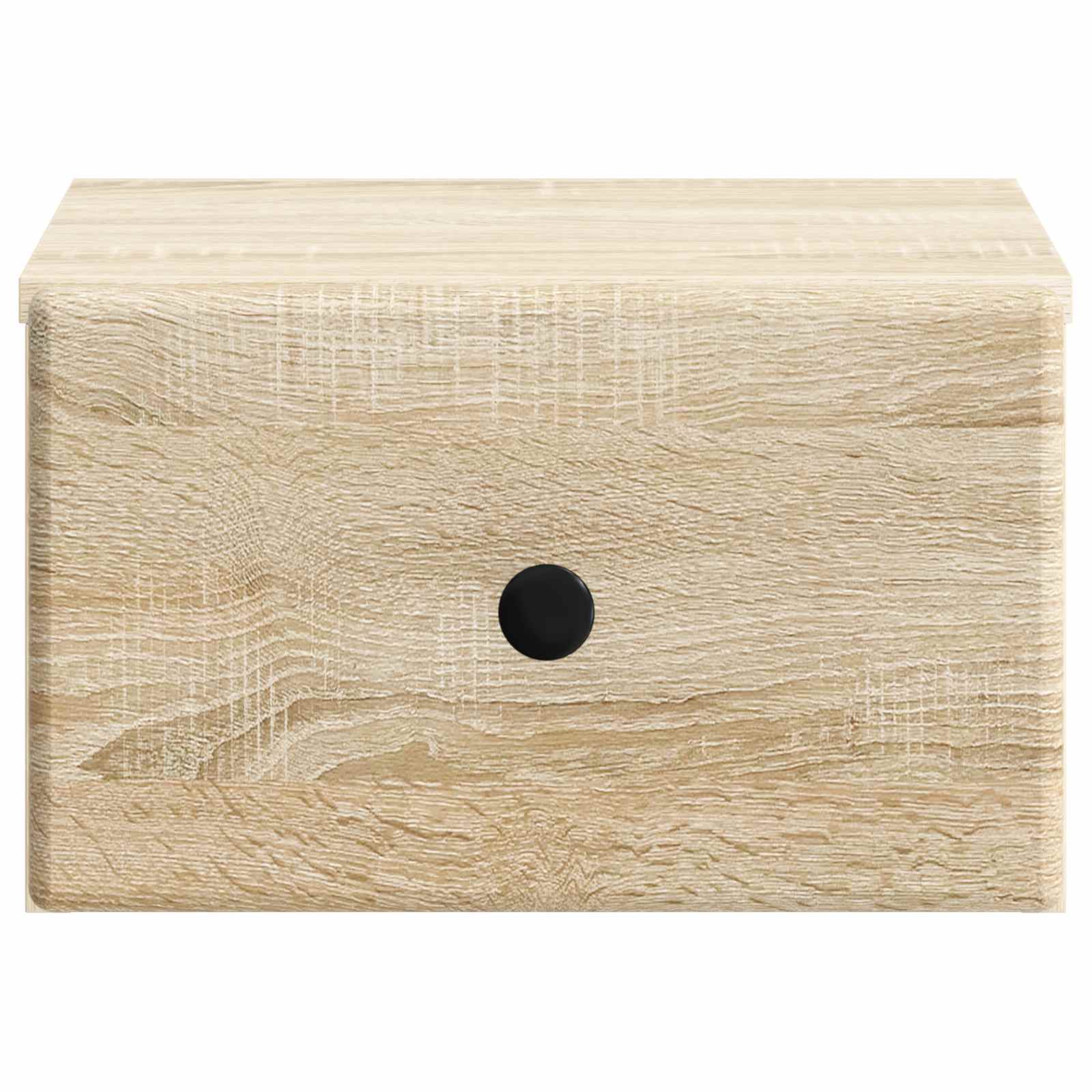 Wandbeugel Bedkast Sonoma Eiken 34,5 x 33 x 20 cm Bewerkt hout