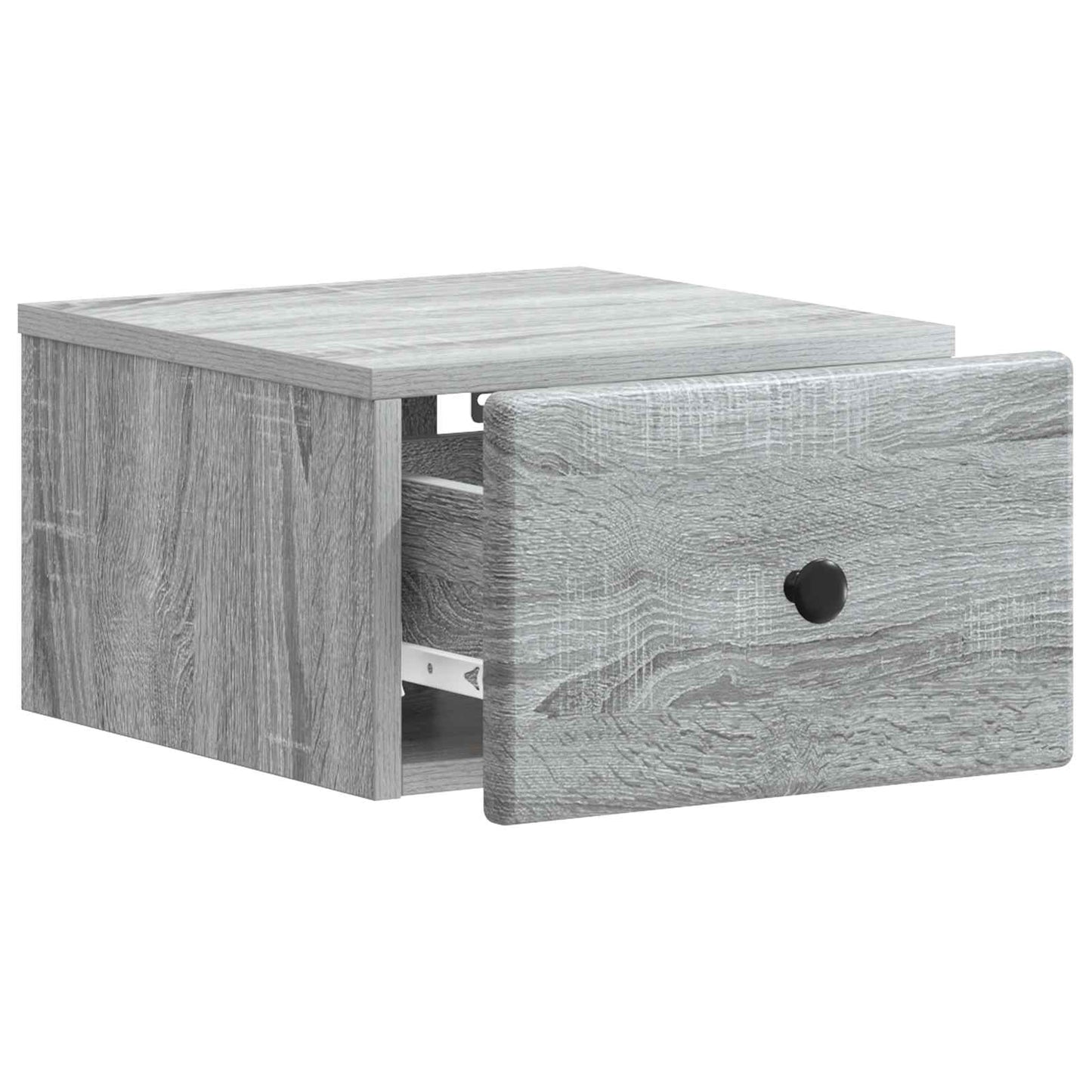 Wandbeugel Bedkast 2 pcs Grijs sonoma 34,5 x 33 x 20 cm