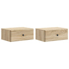 Nachtkastjes 2 stuks Sonoma eiken 49x34,5x20 cm