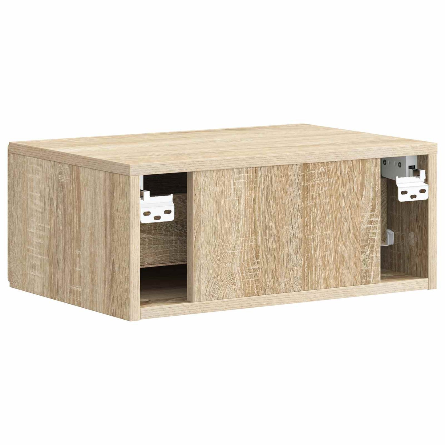 Wandbeugel Bedkast 2 pcs Sonoma Eiken 49 x 34,5 x 20 cm