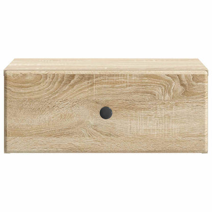 Wandbeugel Bedkast 2 pcs Sonoma Eiken 49 x 34,5 x 20 cm
