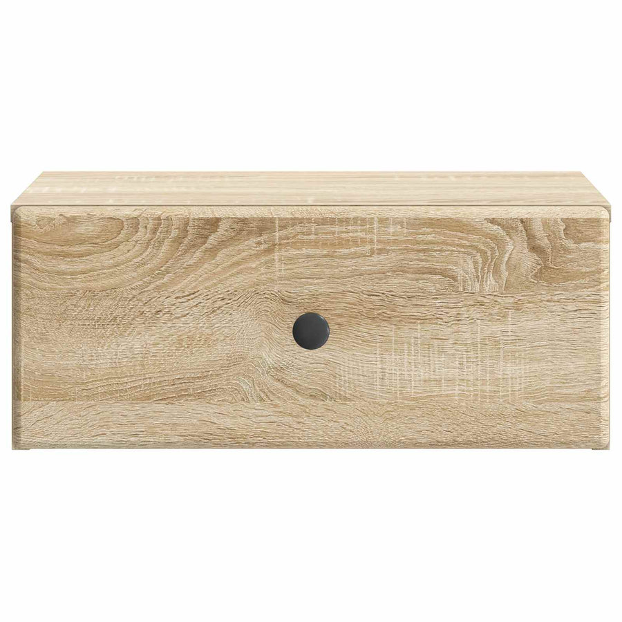 Wandbeugel Bedkast 2 pcs Sonoma Eiken 49 x 34,5 x 20 cm