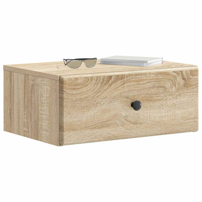 Wandbeugel Bedkast 2 pcs Sonoma Eiken 49 x 34,5 x 20 cm