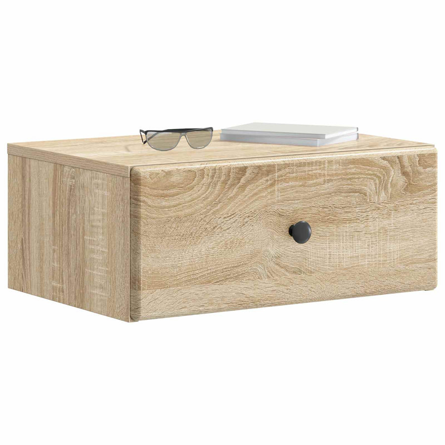 Wandbeugel Bedkast 2 pcs Sonoma Eiken 49 x 34,5 x 20 cm