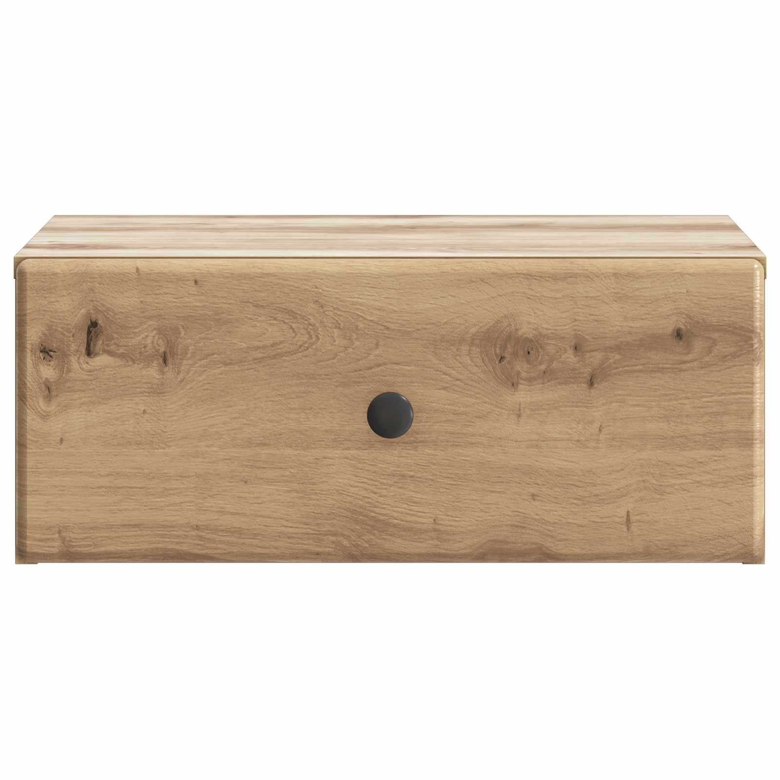 Wandbeugel Bedkast 2 pcs Artisanaal eiken 49 x 34,5 x 20 cm