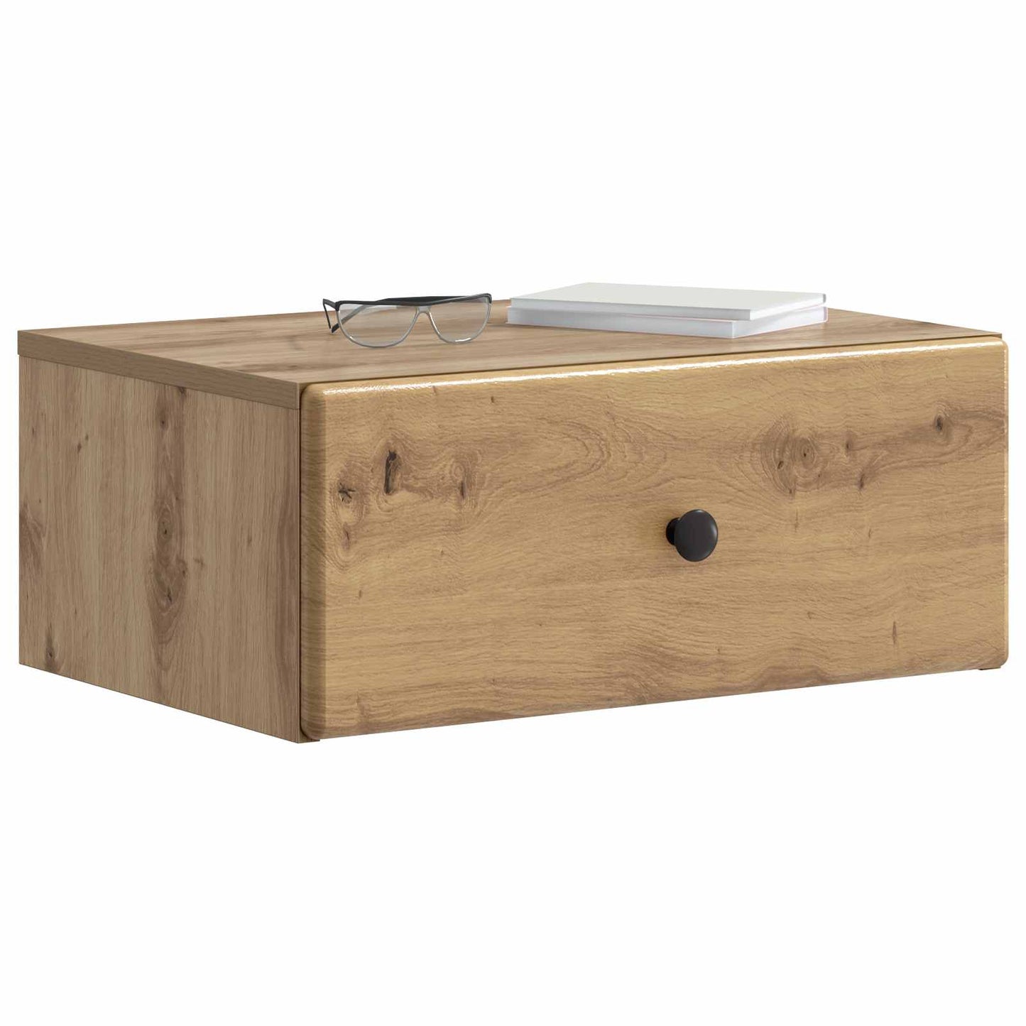 Wandbeugel Bedkast 2 pcs Artisanaal eiken 49 x 34,5 x 20 cm