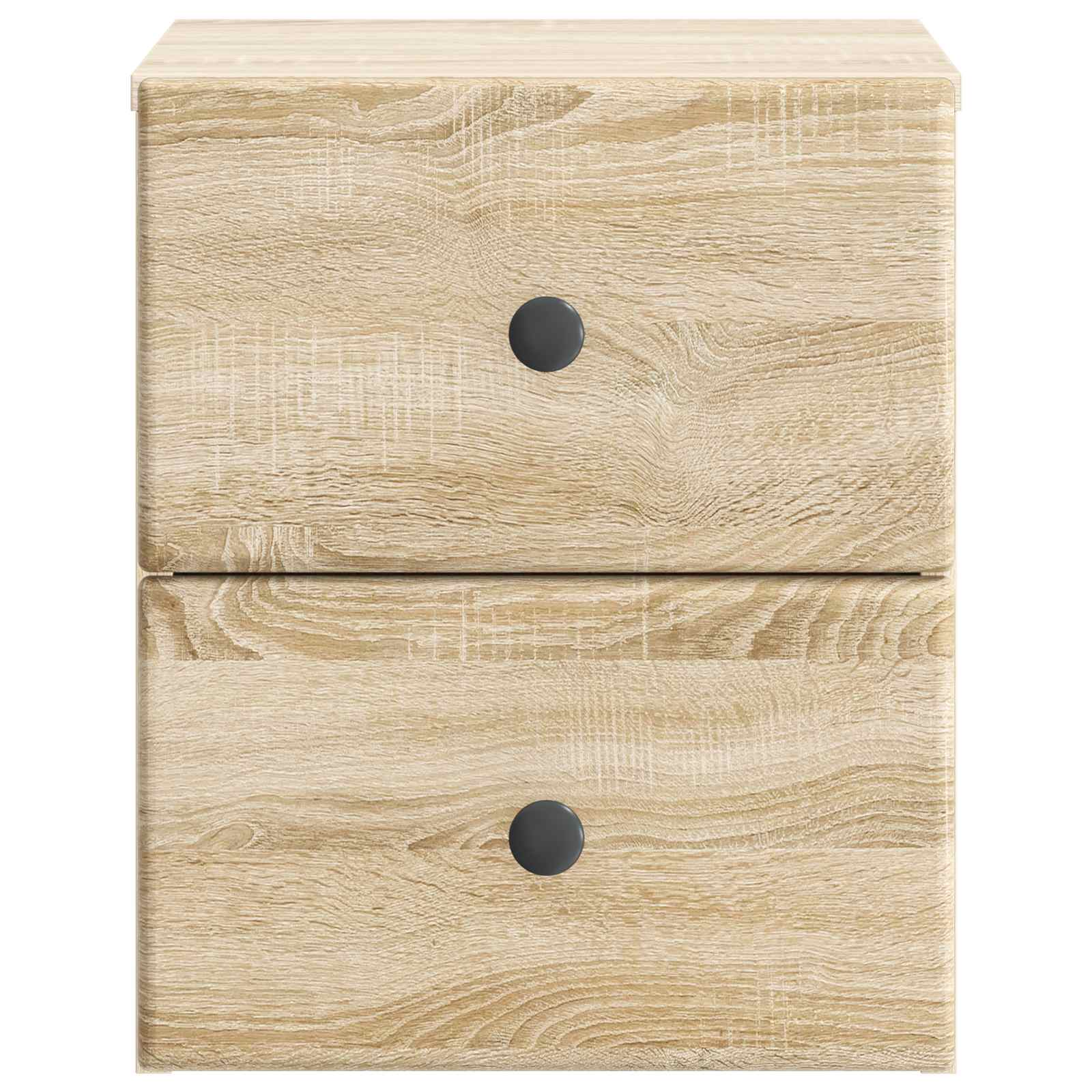 Wandbeugel Bedkast Sonoma Eiken 34,5 x 33 x 40 cm Bewerkt hout