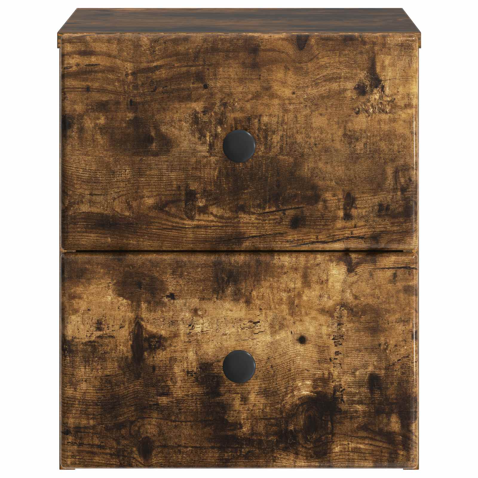 Wandbeugel Bedkast 2 pcs Gerookt eiken 34,5 x 33 x 40 cm