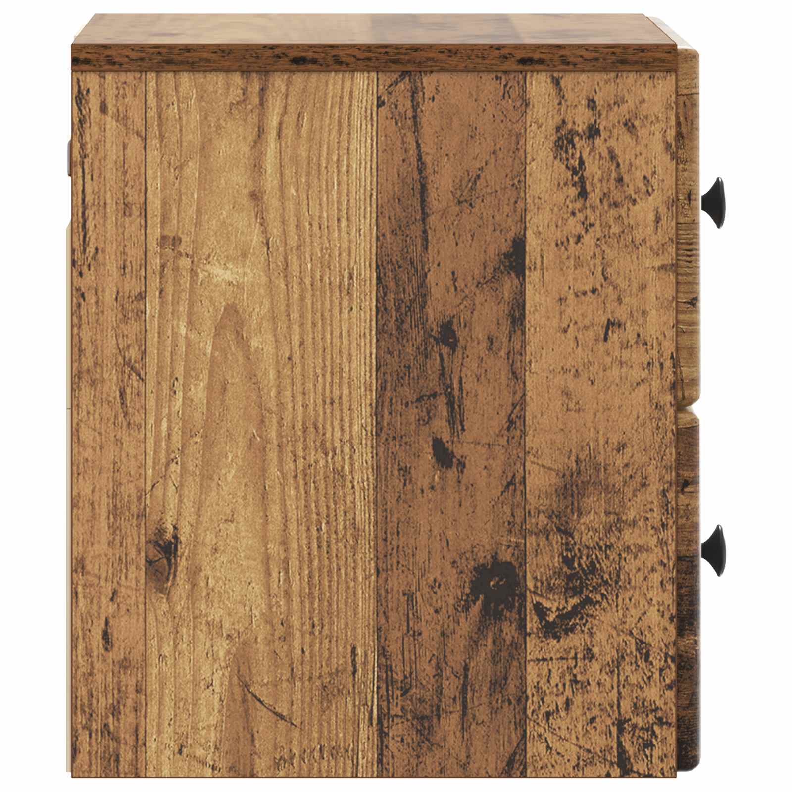 Wandbeugel Bedkast Oud hout 34,5 x 33 x 40 cm Bewerkt hout