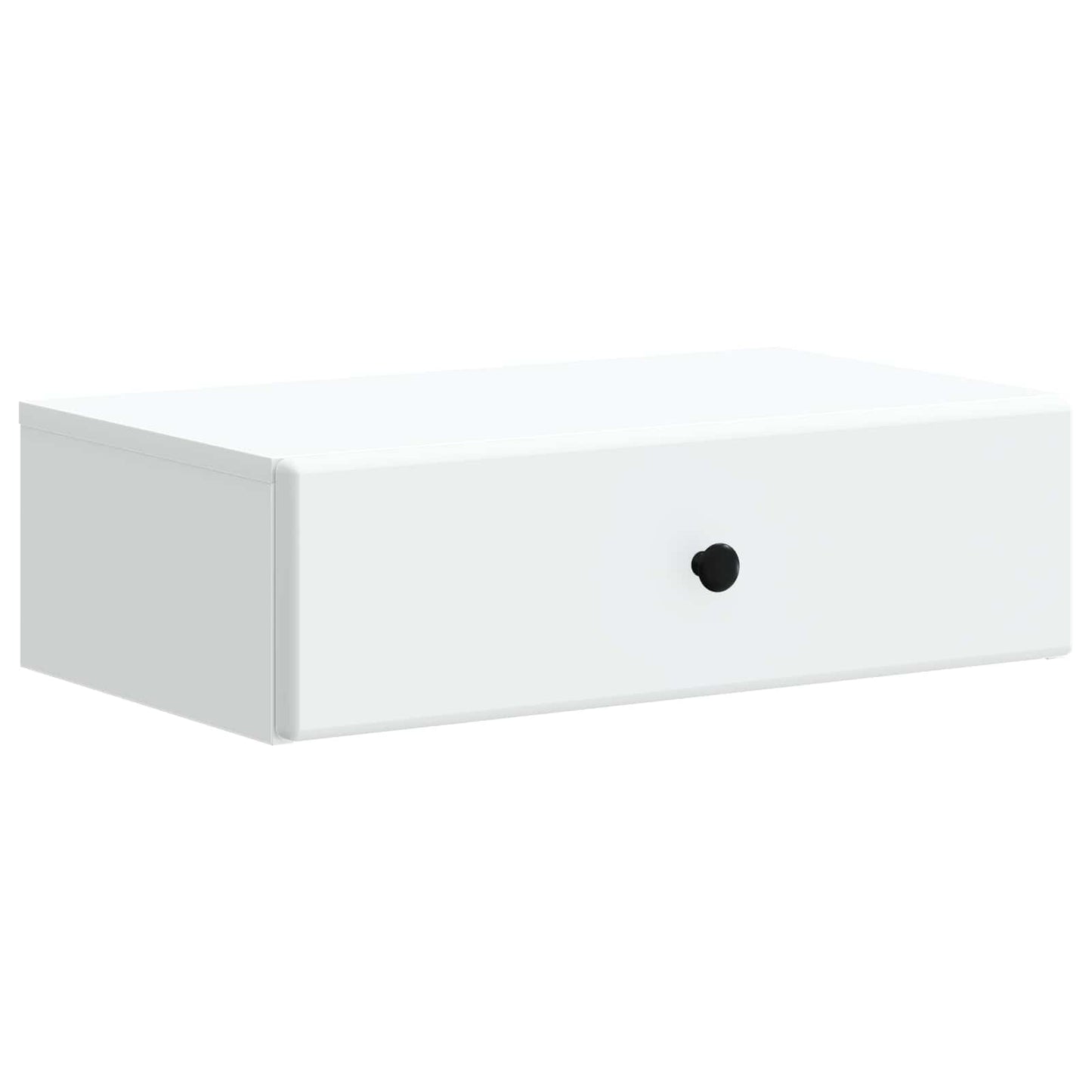 Wandmontage Zijtafel Wit 59 x 34,5 x 17 cm Bewerkt hout