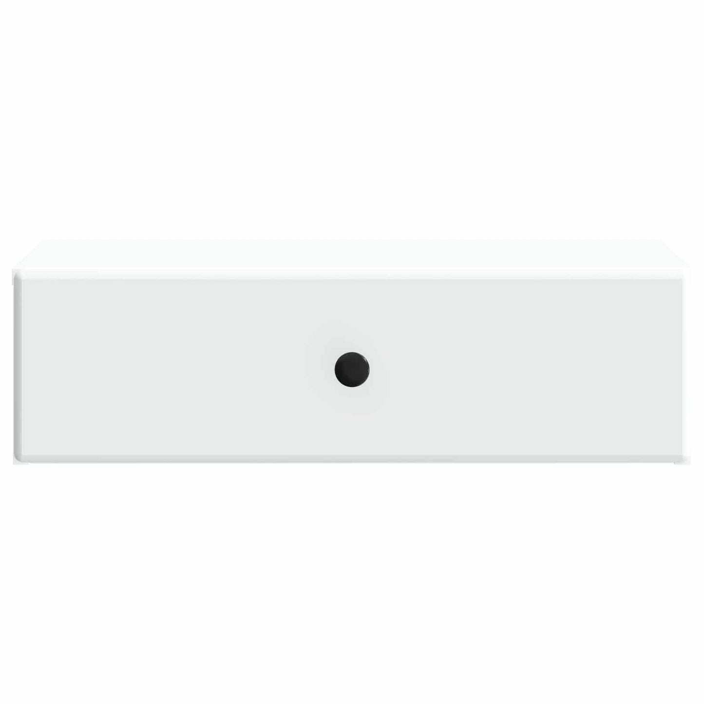 Wandmontage Zijtafel Wit 59 x 34,5 x 17 cm Bewerkt hout