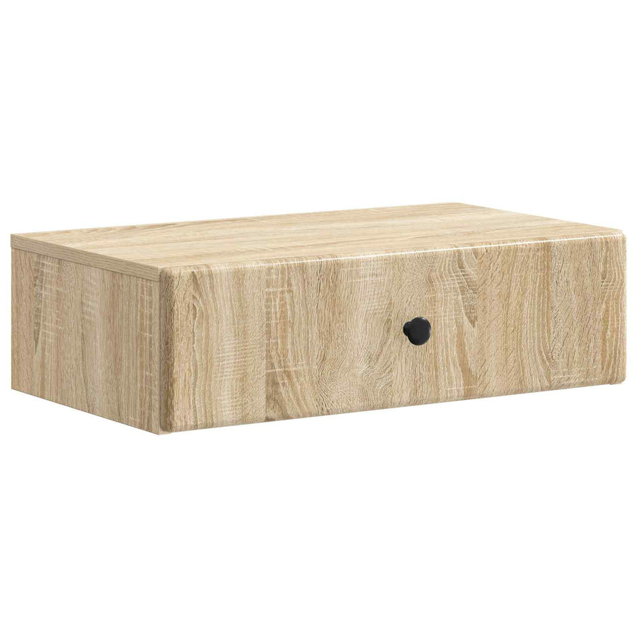Wandmontage Zijtafel Sonoma Eiken 59 x 34,5 x 17 cm
