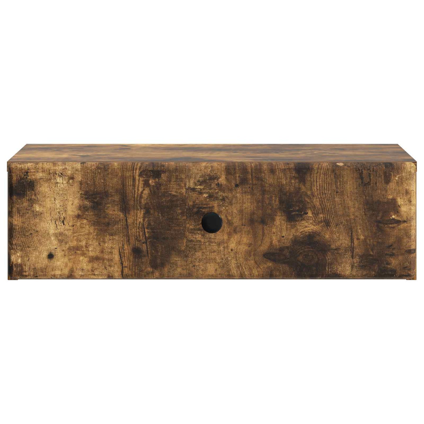 Wandmontage Zijtafel Gerookt eiken 59 x 34,5 x 17 cm