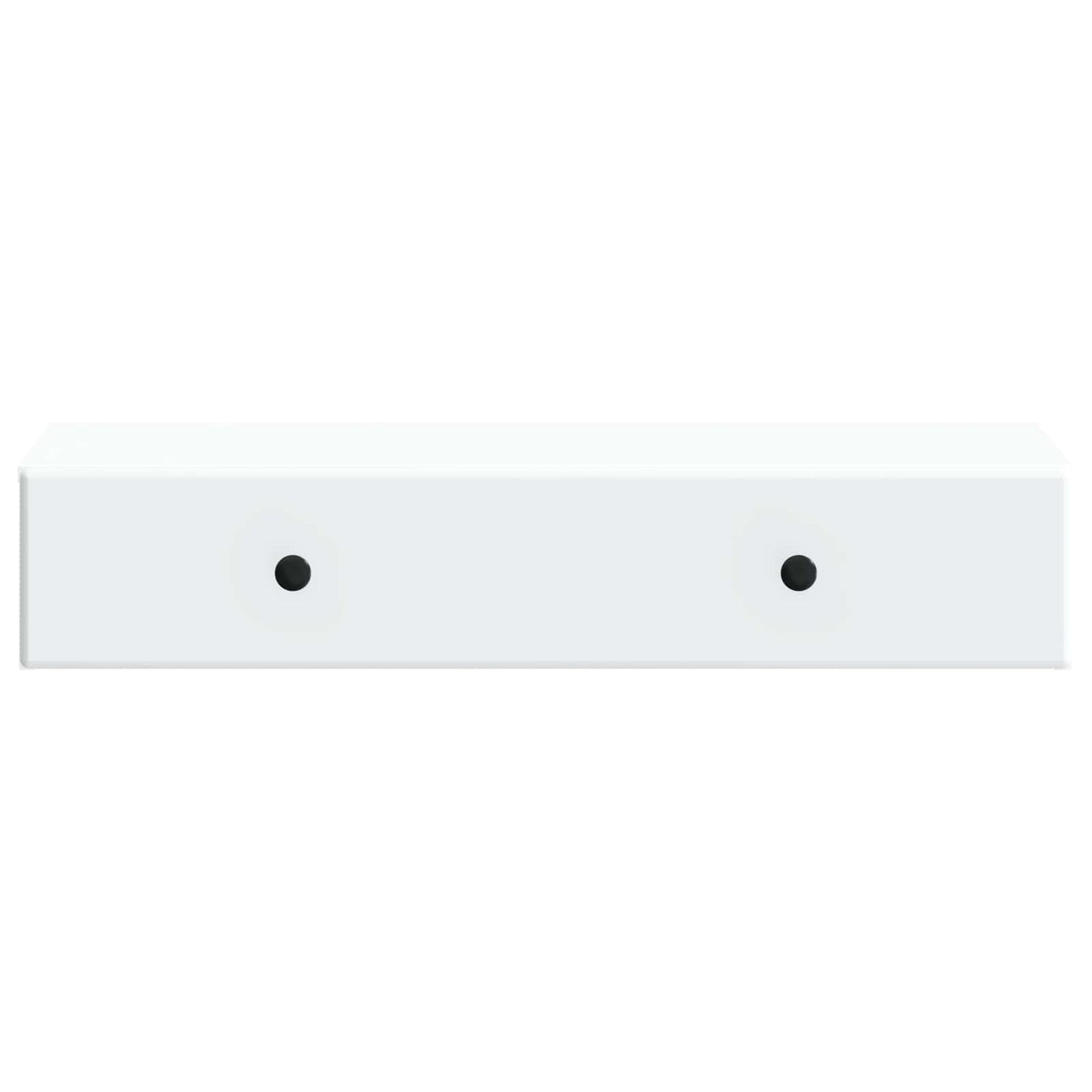 Wandmontage Zijtafel Wit 87,5 x 34,5 x 17 cm Bewerkt hout