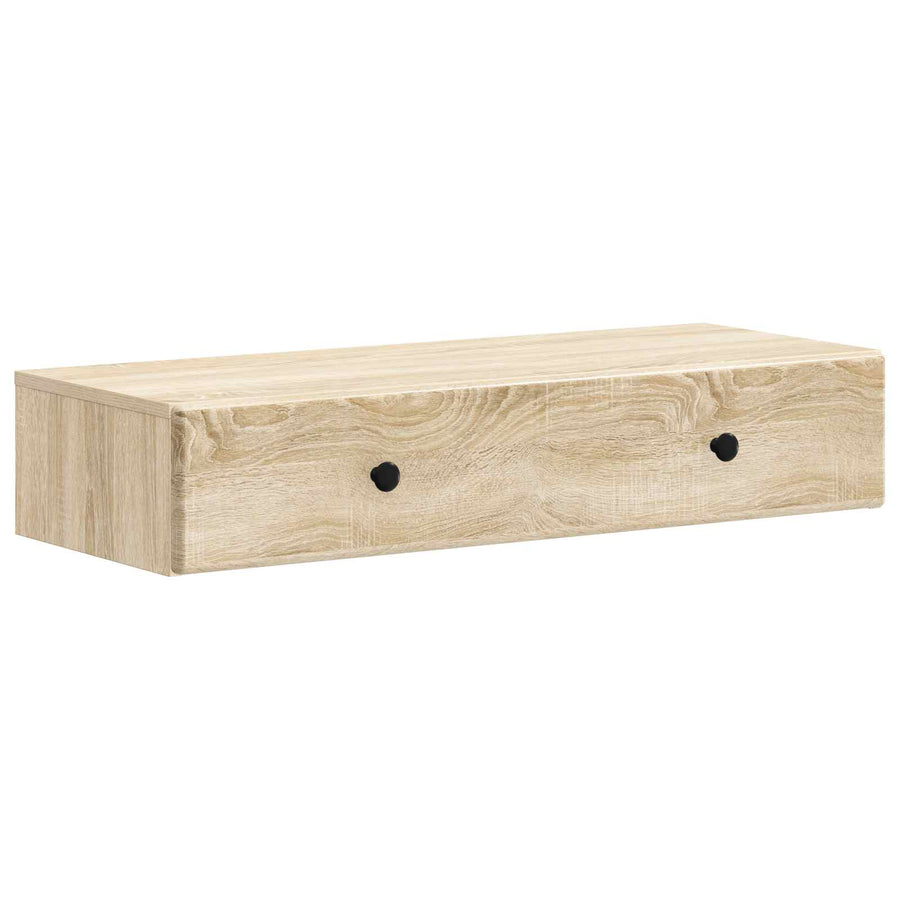 Wandmontage Zijtafel Sonoma Eiken 87,5 x 34,5 x 17 cm