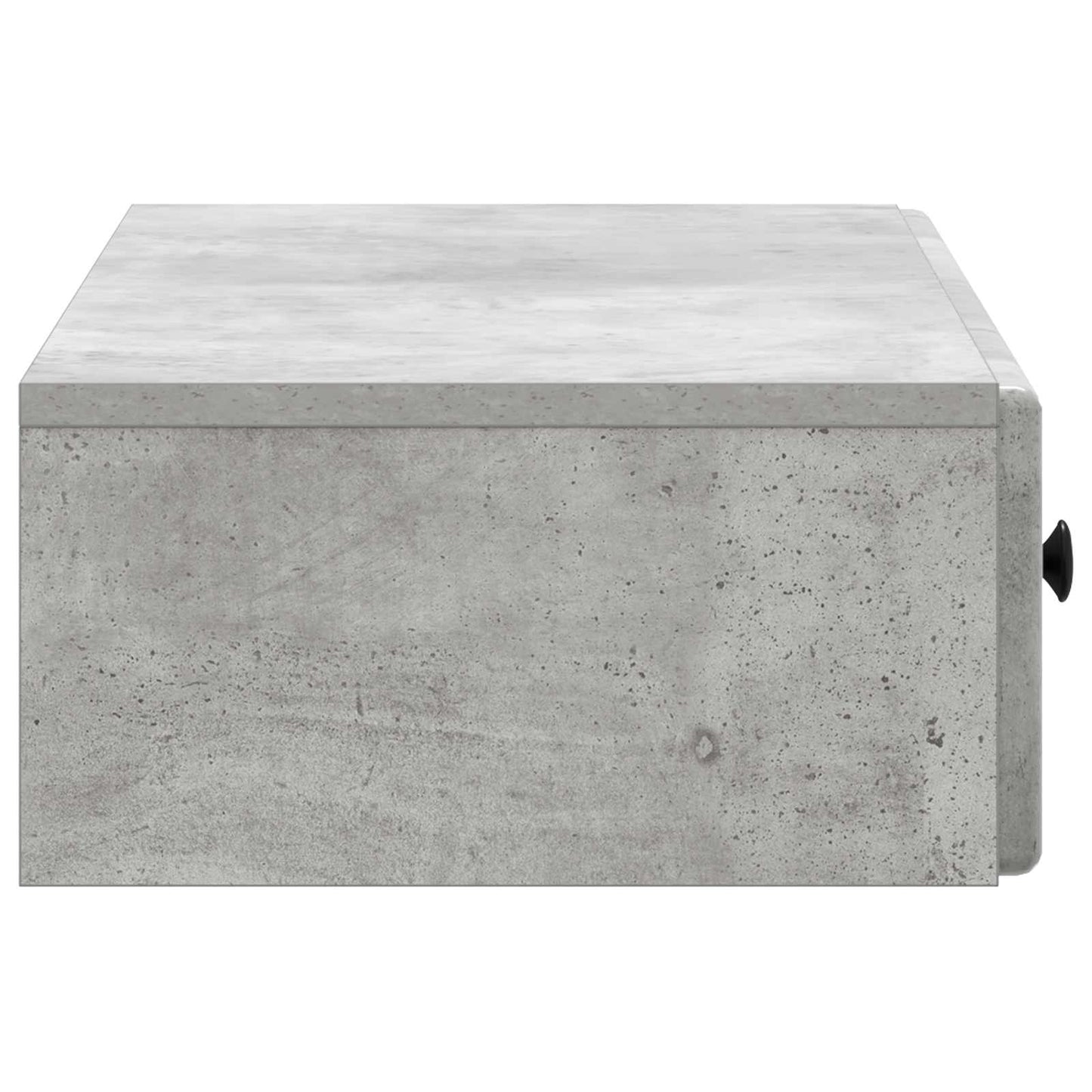 Wandmontage Zijtafel Betongrijs 87,5 x 34,5 x 17 cm