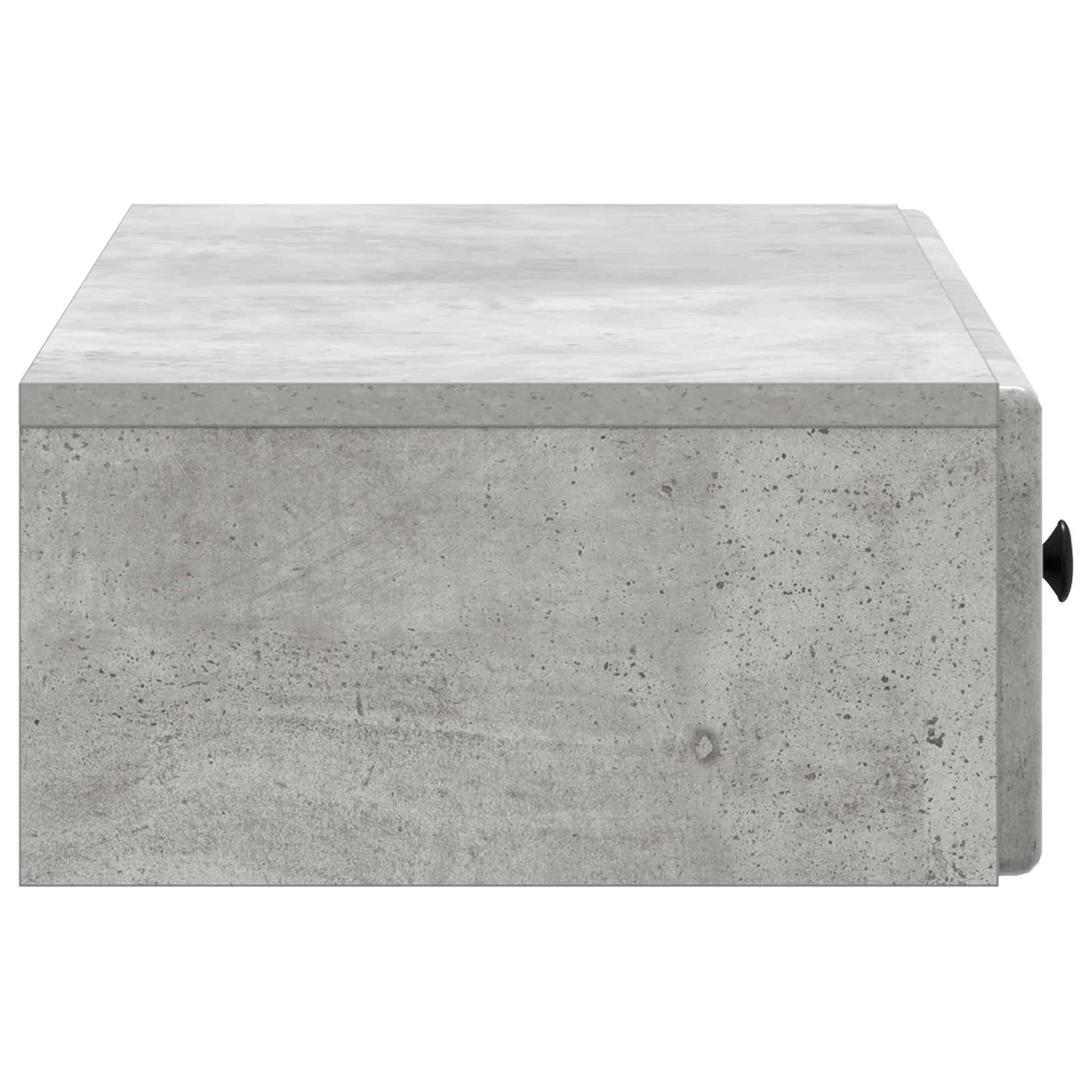 Wandmontage Zijtafel Betongrijs 87,5 x 34,5 x 17 cm