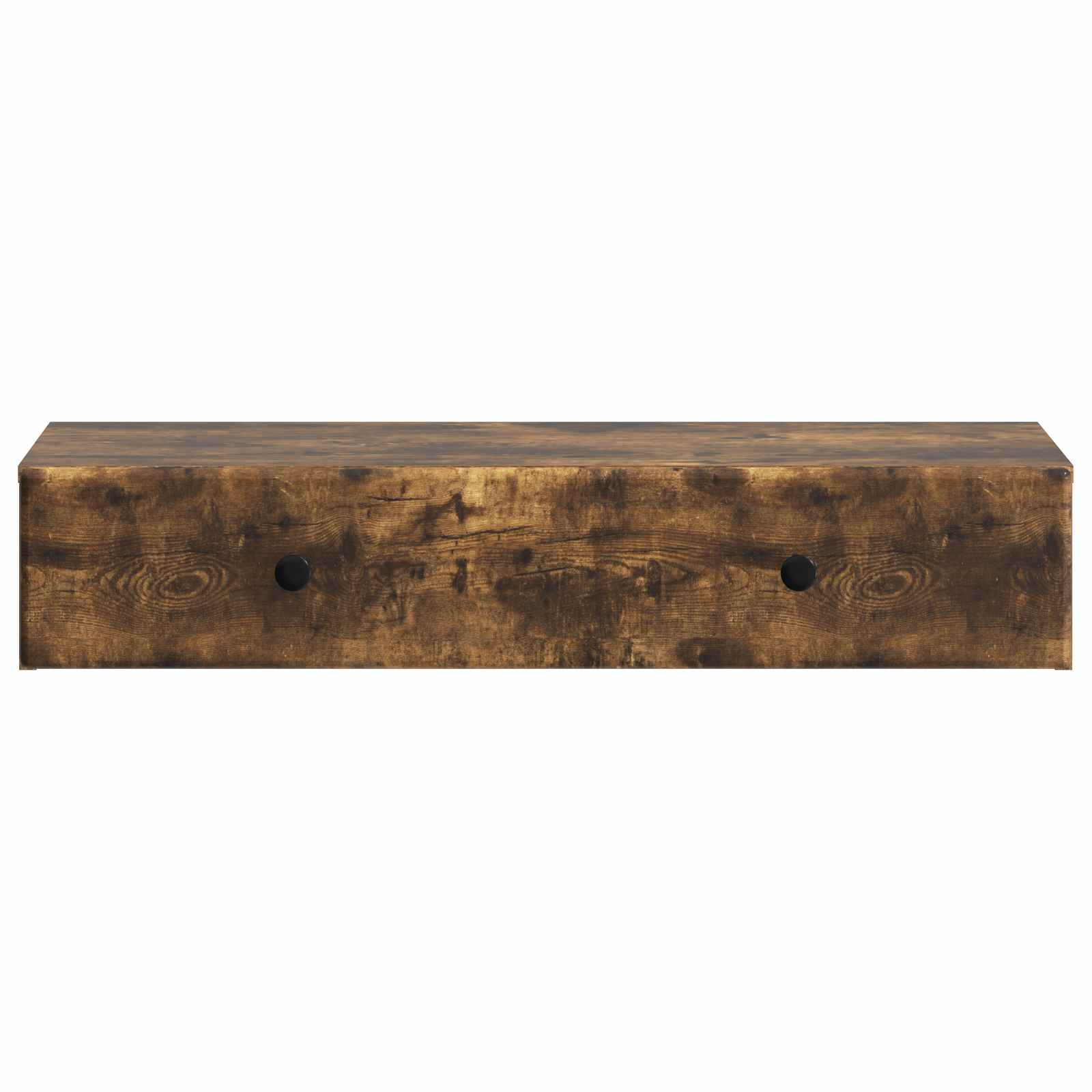Wandmontage Zijtafel Gerookt eiken 87,5 x 34,5 x 17 cm