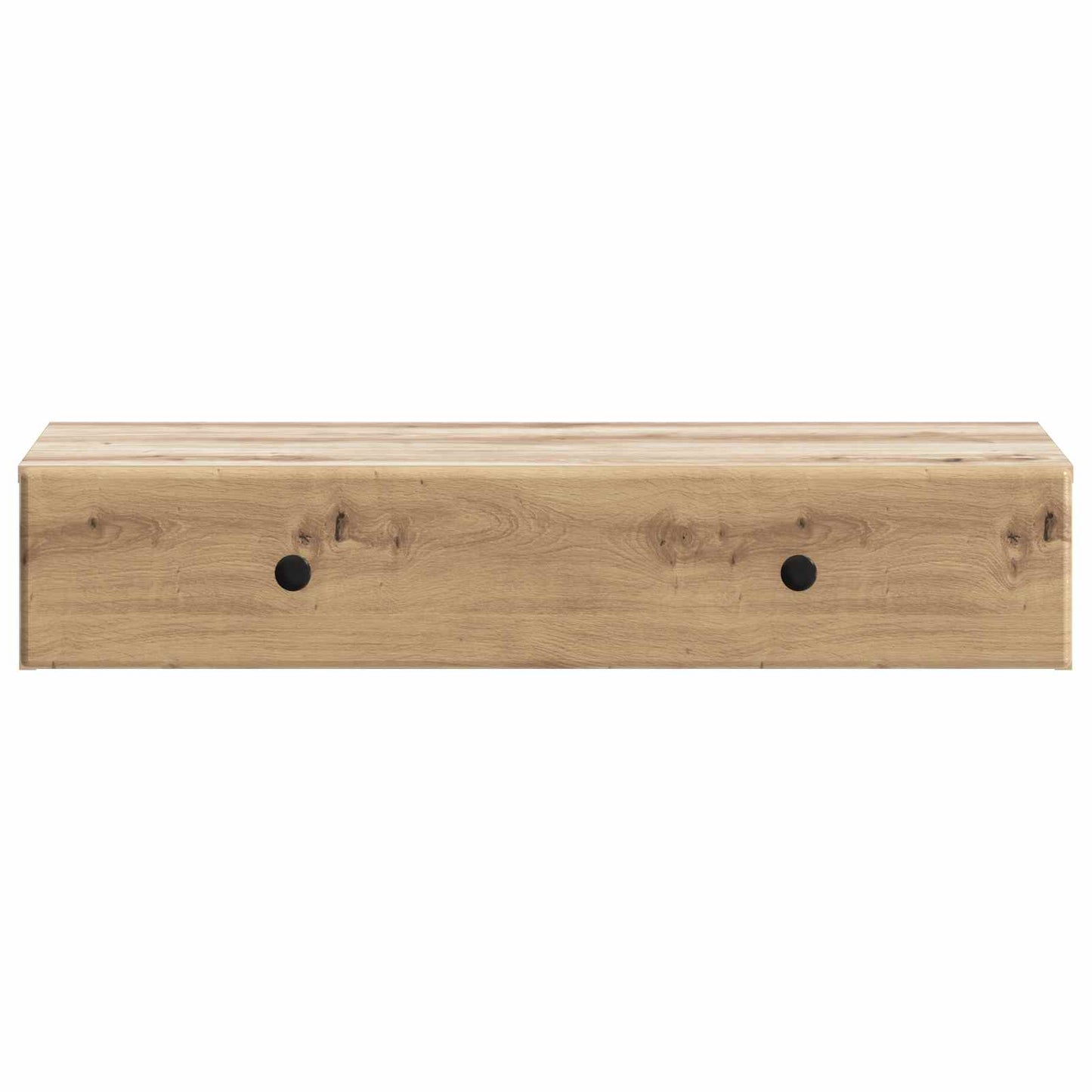 Wandmontage Zijtafel Artisanaal eiken 87,5 x 34,5 x 17 cm