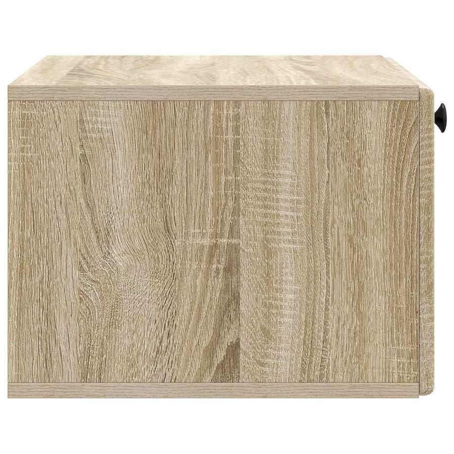 Wandbeugel TV-kast Sonoma Eiken 59,5 x 41 x 30 cm Bewerkt hout