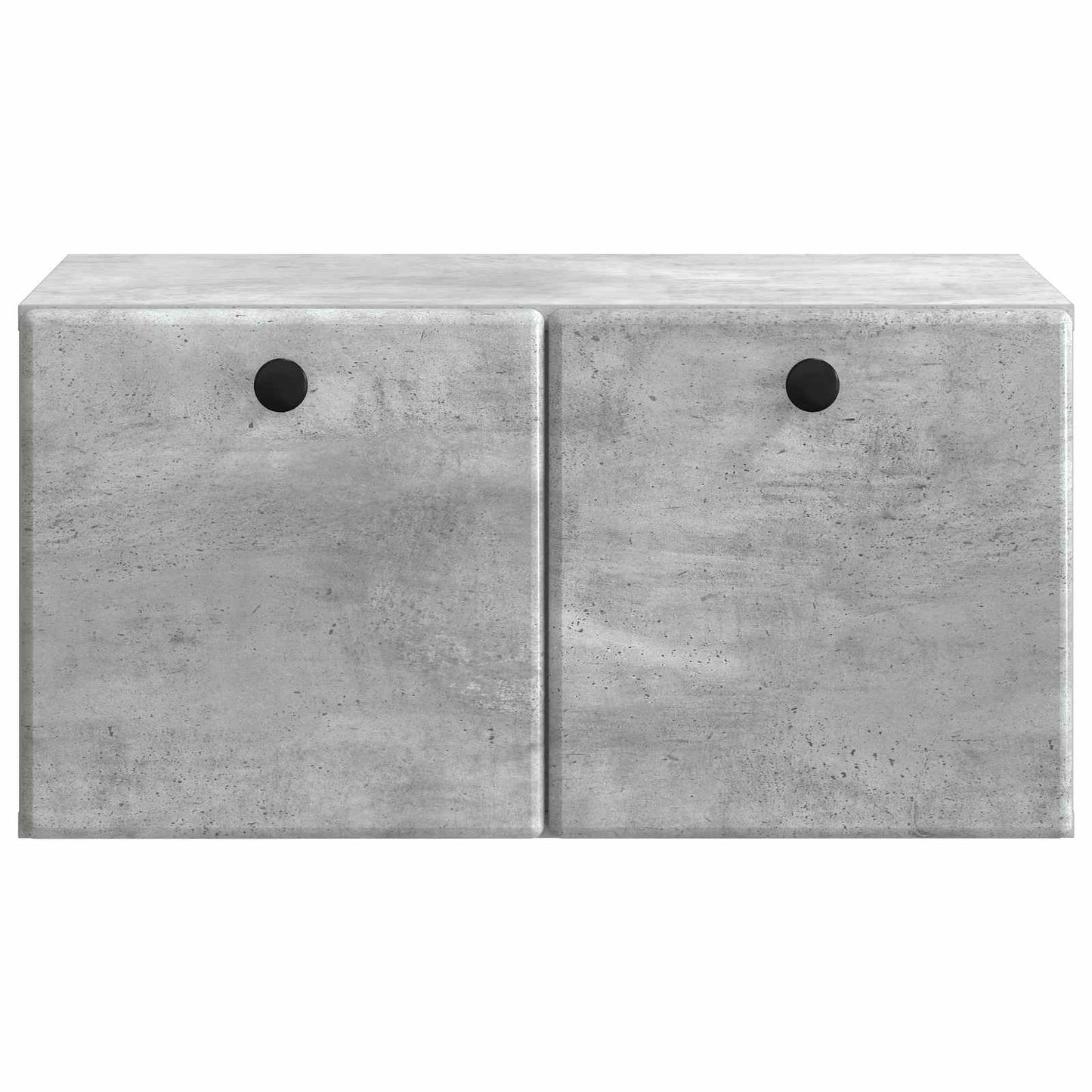 Wandbeugel TV-kast Betongrijs 59,5 x 41 x 30 cm Bewerkt hout