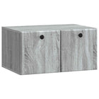 Tv-meubel 59,5x41x30 cm grijs sonoma bewerkt hout