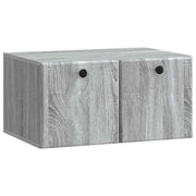 Tv-meubel 59,5x41x30 cm grijs sonoma bewerkt hout