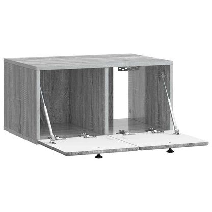 Wandbeugel TV-kast Grijs sonoma 59,5 x 41 x 30 cm Bewerkt hout