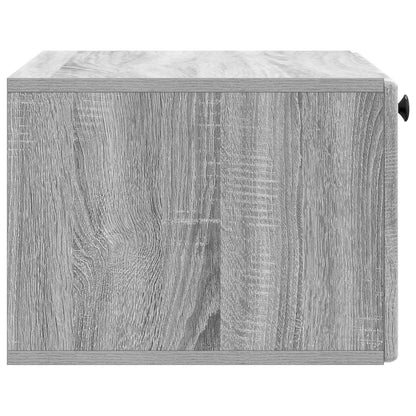 Wandbeugel TV-kast Grijs sonoma 59,5 x 41 x 30 cm Bewerkt hout