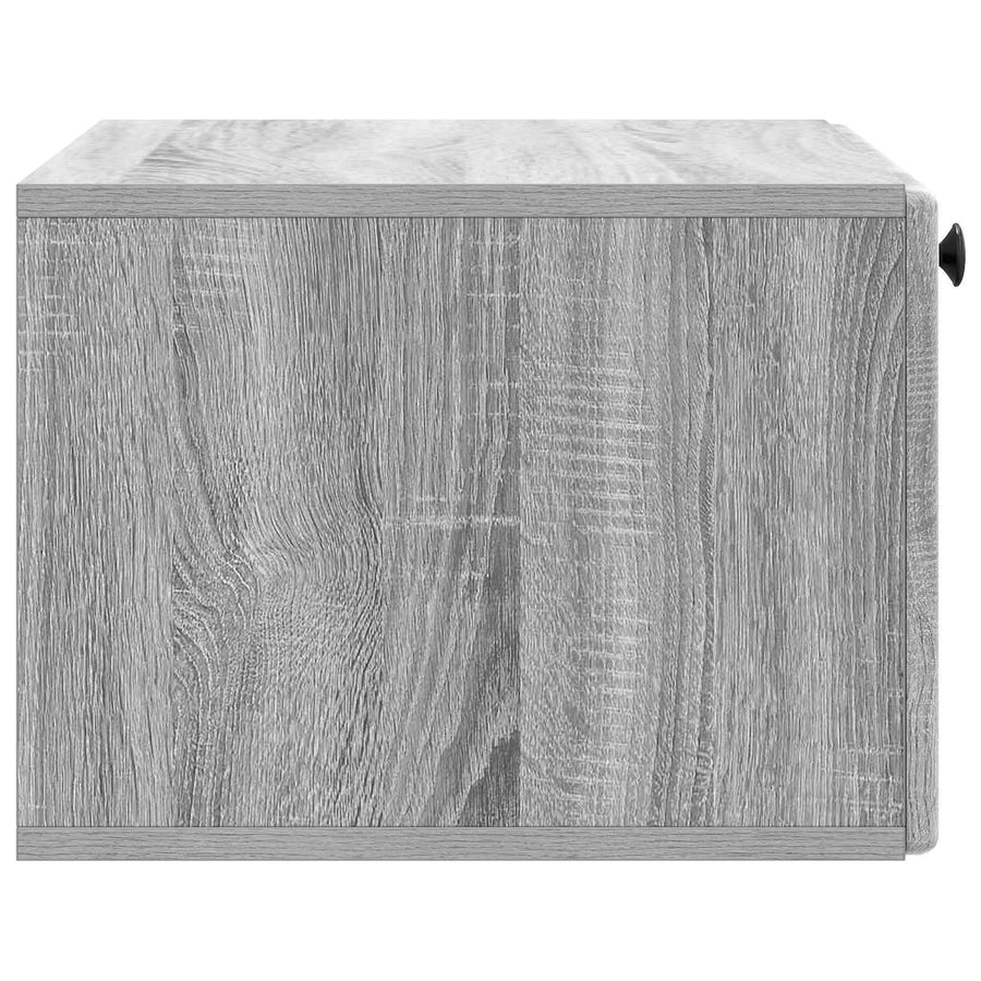Wandbeugel TV-kast Grijs sonoma 59,5 x 41 x 30 cm Bewerkt hout