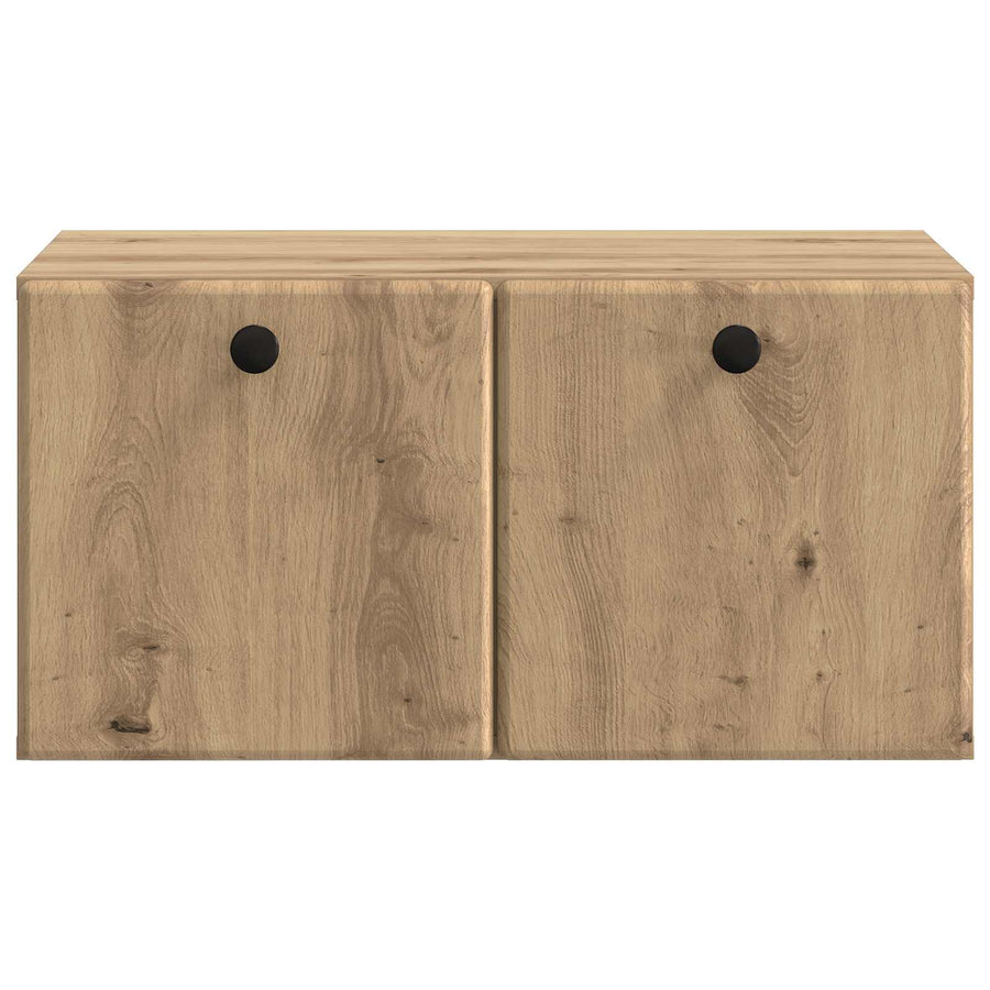 Wandbeugel TV-kast Artisanaal eiken 59,5 x 41 x 30 cm