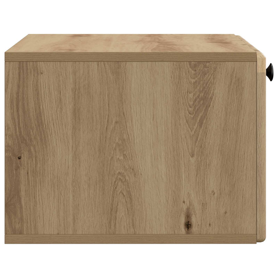Wandbeugel TV-kast Artisanaal eiken 59,5 x 41 x 30 cm