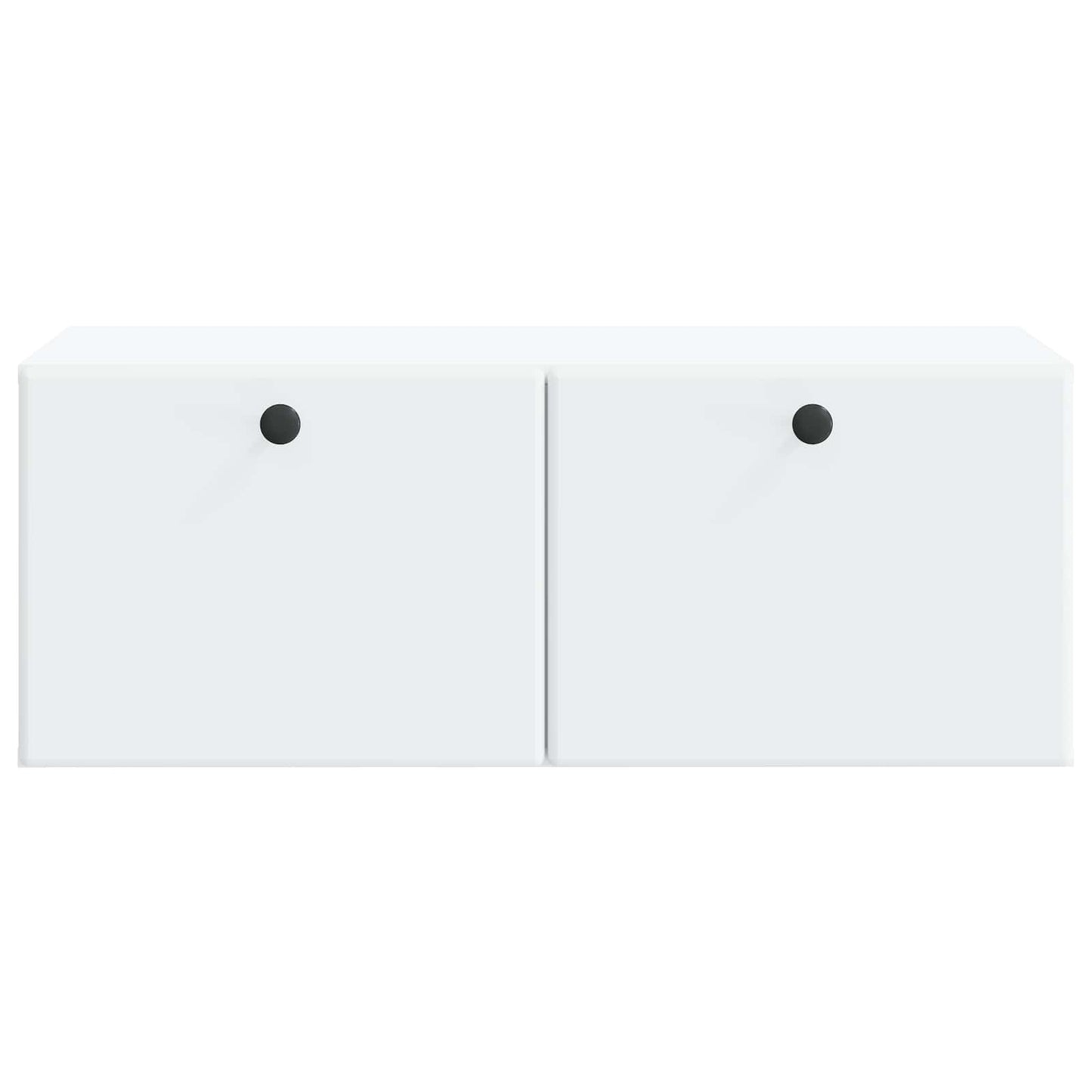 Wandbeugel TV-kast 78,5 x 41 x 30 cm Wit Bewerkt hout