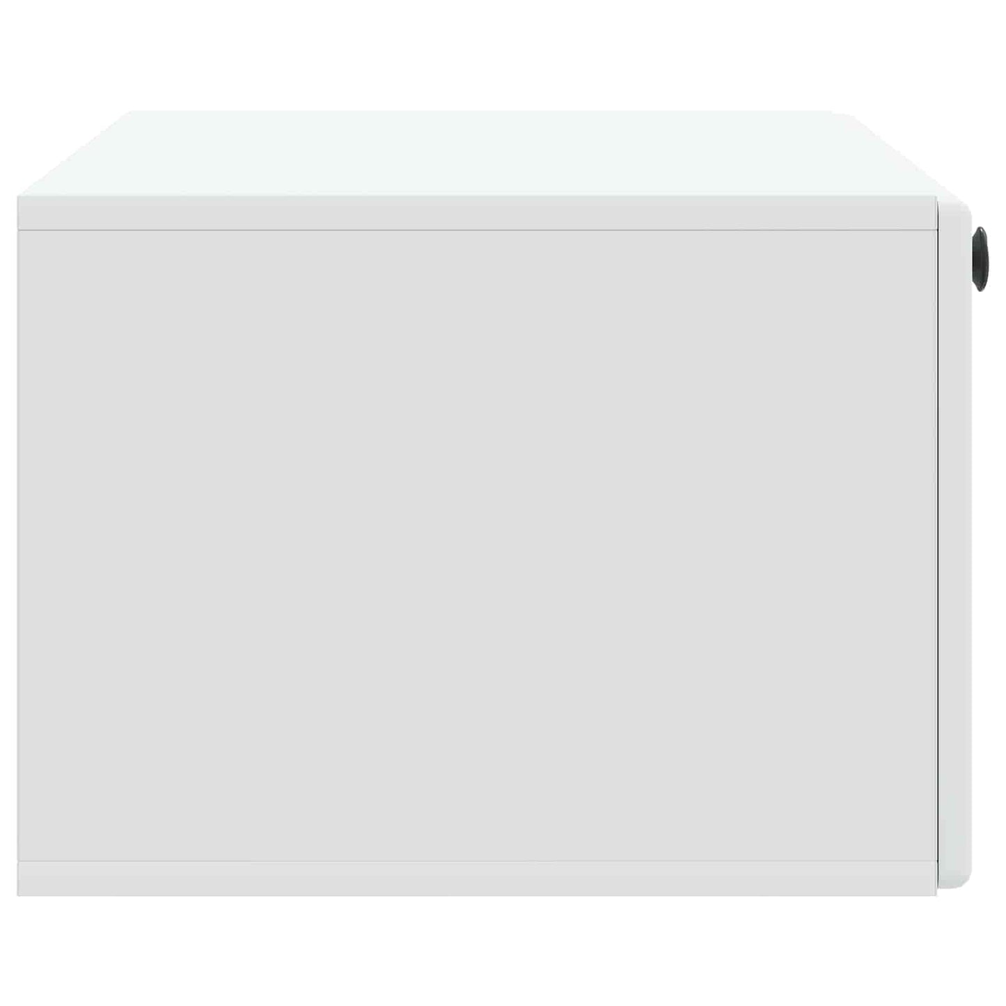 Wandbeugel TV-kast 78,5 x 41 x 30 cm Wit Bewerkt hout