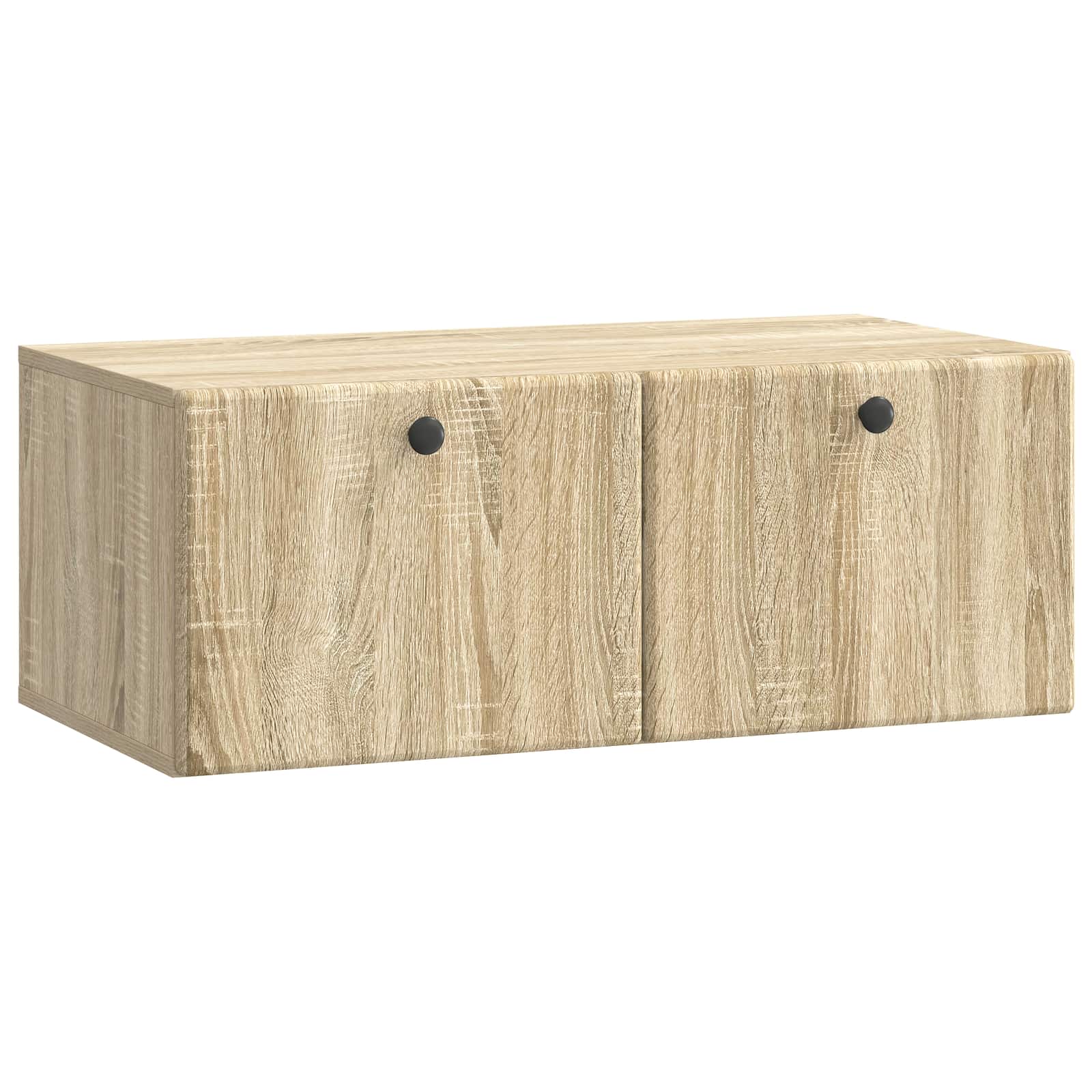 Wandbeugel TV-kast Sonoma Eiken 78,5 x 41 x 30 cm Bewerkt hout