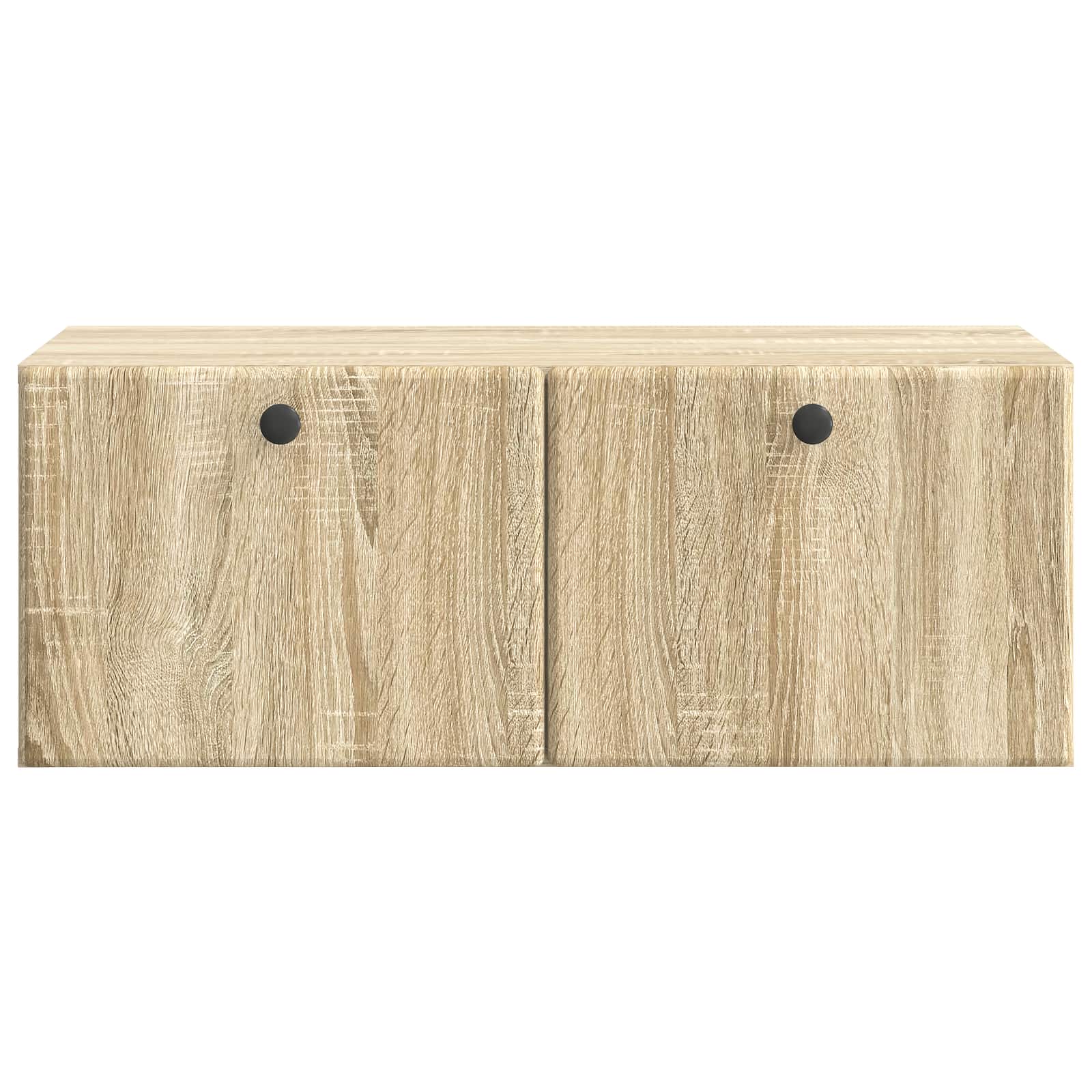 Wandbeugel TV-kast Sonoma Eiken 78,5 x 41 x 30 cm Bewerkt hout