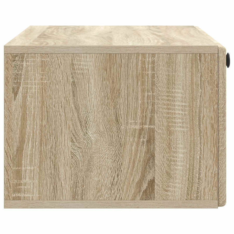 Wandbeugel TV-kast Sonoma Eiken 78,5 x 41 x 30 cm Bewerkt hout