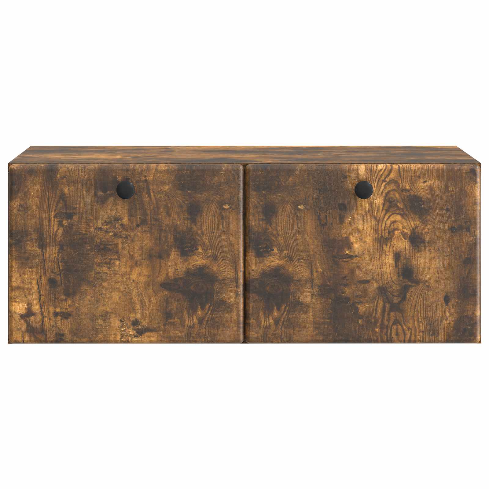 Wandbeugel TV-kast Gerookt eiken 78,5 x 41 x 30 cm Bewerkt hout
