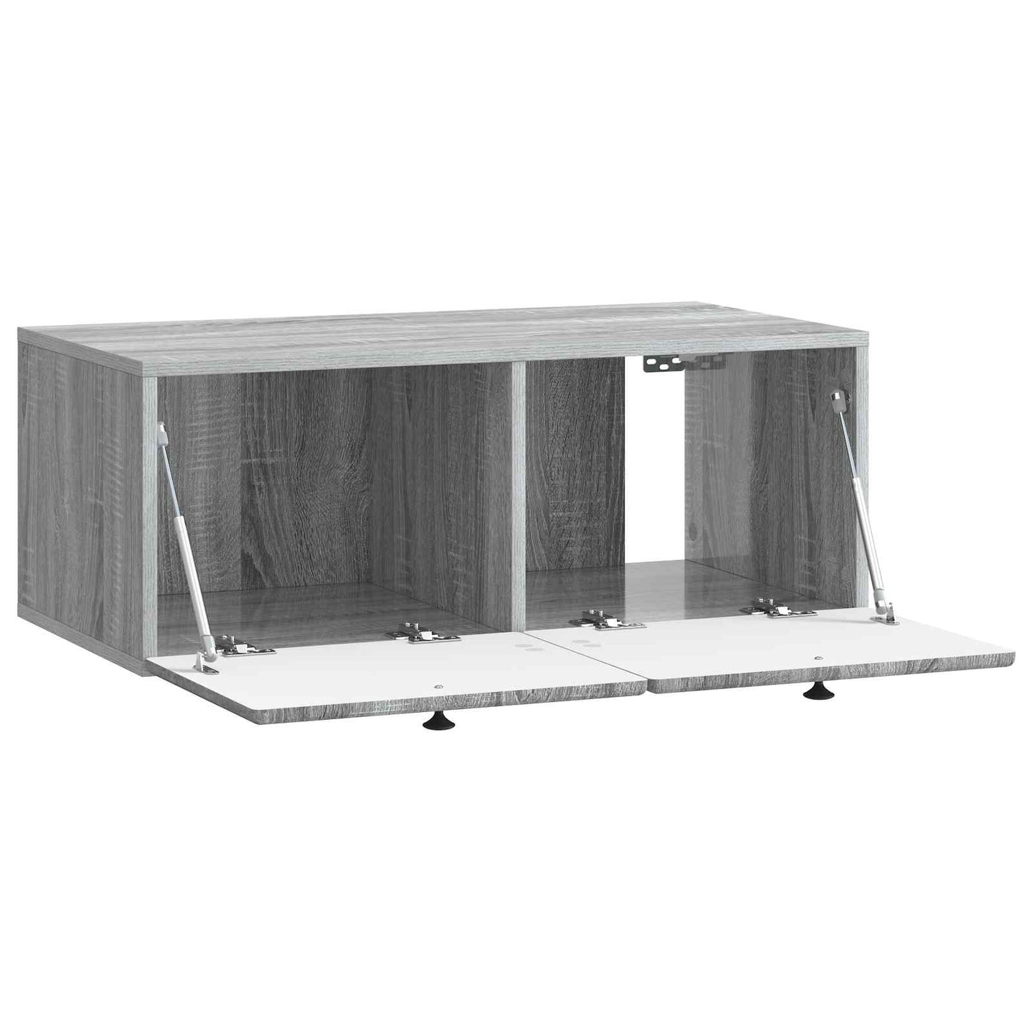 Wandbeugel TV-kast Grijs sonoma 78,5 x 41 x 30 cm Bewerkt hout