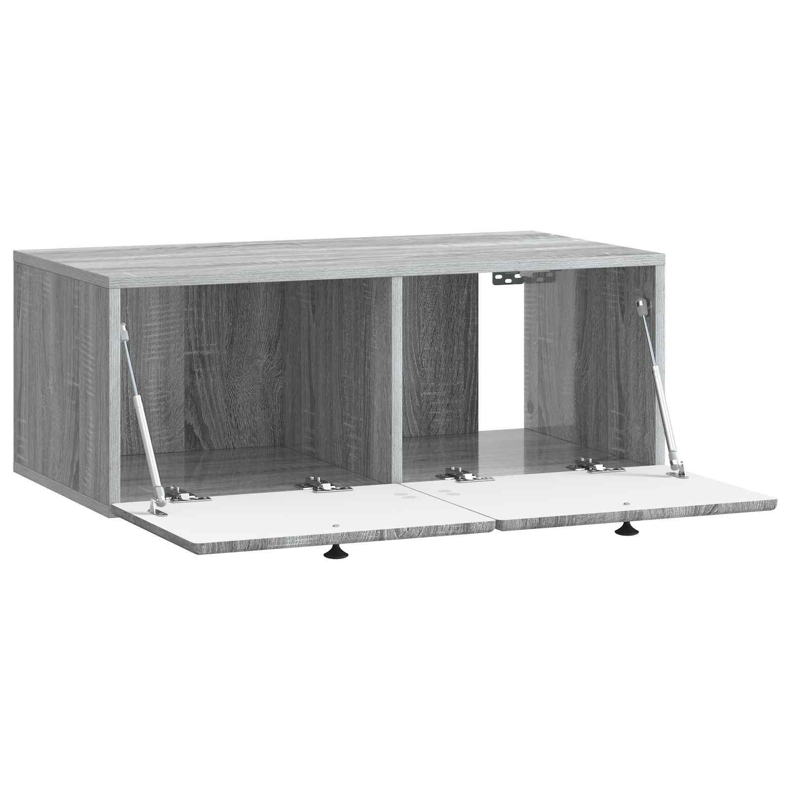 Wandbeugel TV-kast Grijs sonoma 78,5 x 41 x 30 cm Bewerkt hout