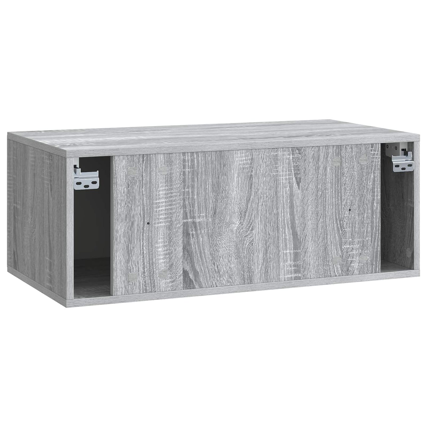 Wandbeugel TV-kast Grijs sonoma 78,5 x 41 x 30 cm Bewerkt hout