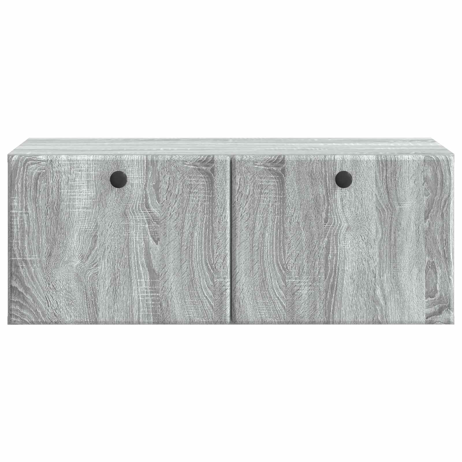 Wandbeugel TV-kast Grijs sonoma 78,5 x 41 x 30 cm Bewerkt hout