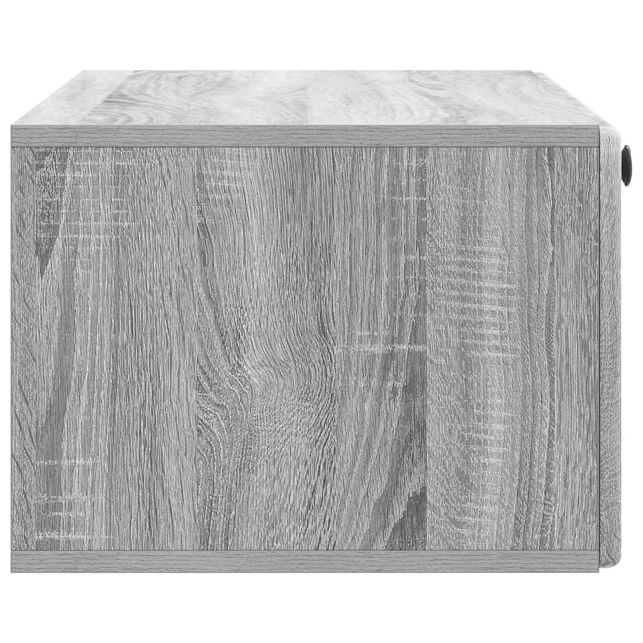 Wandbeugel TV-kast Grijs sonoma 78,5 x 41 x 30 cm Bewerkt hout