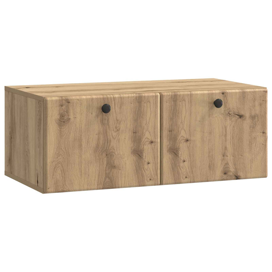 Wandbeugel TV-kast Artisanaal eiken 78,5 x 41 x 30 cm