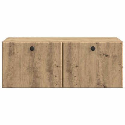 Wandbeugel TV-kast Artisanaal eiken 78,5 x 41 x 30 cm