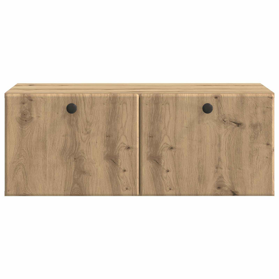 Wandbeugel TV-kast Artisanaal eiken 78,5 x 41 x 30 cm