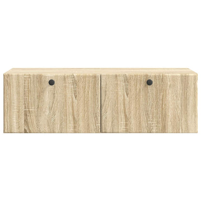 Wandbeugel TV-kast Sonoma Eiken 98 x 41 x 30 cm Bewerkt hout