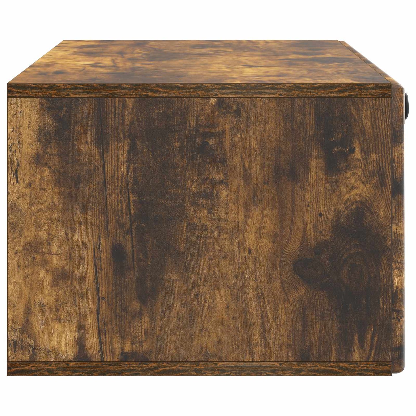 Wandbeugel TV-kast Gerookt eiken 98 x 41 x 30 cm Bewerkt hout