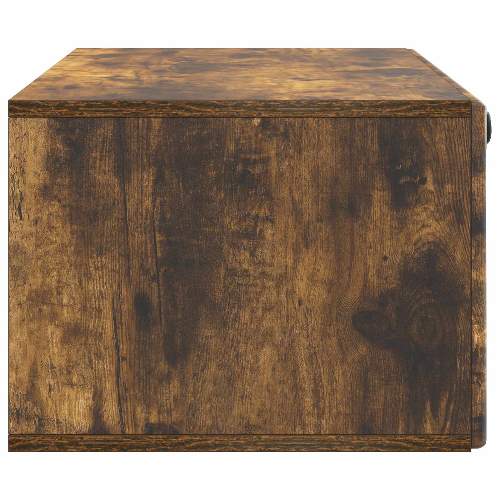 Wandbeugel TV-kast Gerookt eiken 98 x 41 x 30 cm Bewerkt hout